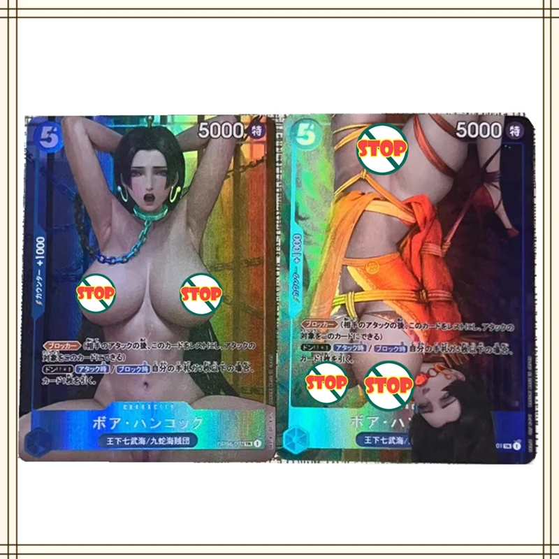 9Pcs/set Homemade Anime Cards Girl Character Series ACG Sexy Nude Colorful Cards Kawaii Toys Gifts Games Comics Collection Cards