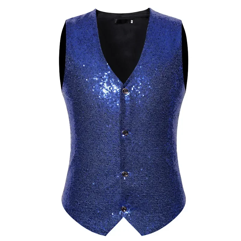 

2023 Heart Fashion Casual Sequin Vest Men's Suit Vest Men's Suit Vest