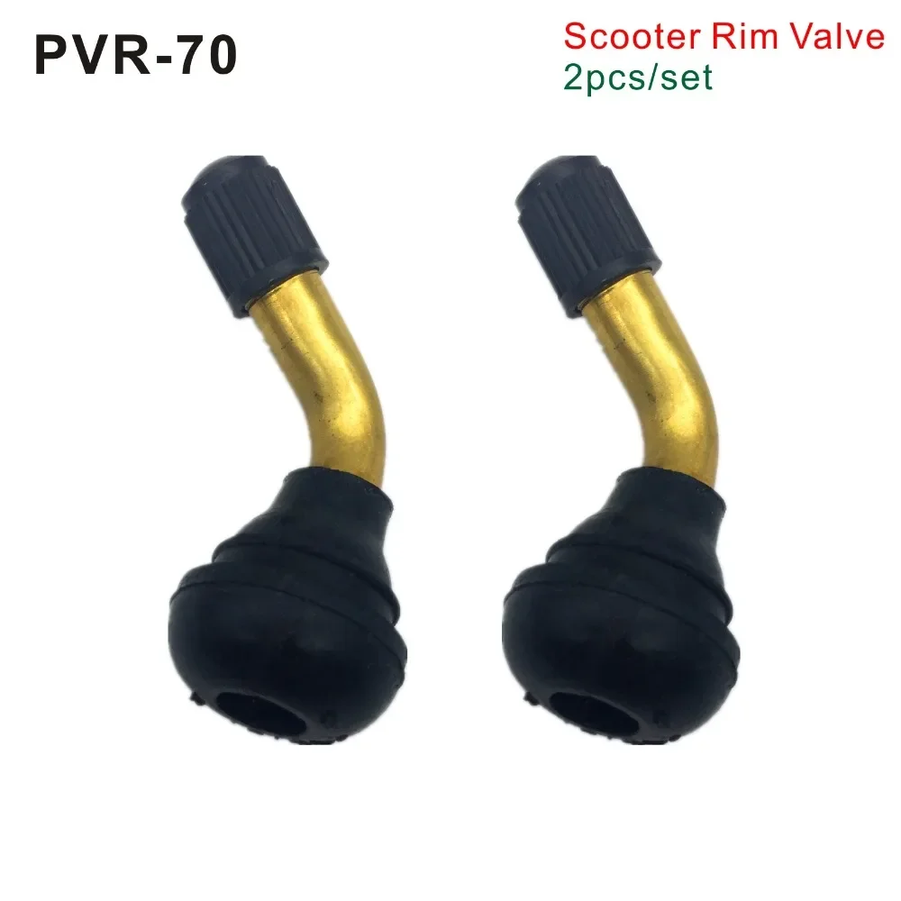 2pcs/set,Free Shipping,PVR-70,Scooter Rim Valve,Motorcycle Tire Valve,Brass Stem