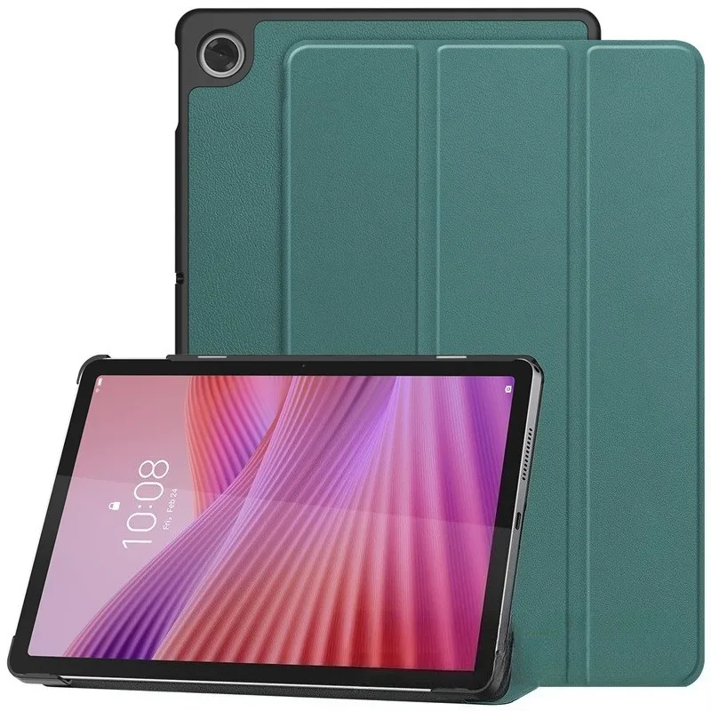 

Three-fold Tablet Cases for Lenovo P11 Pro 11in 2025 Xiaoxin Pad Pro Tab P12 12.7in Case Tab M10 Plus 10.6in Protective Case