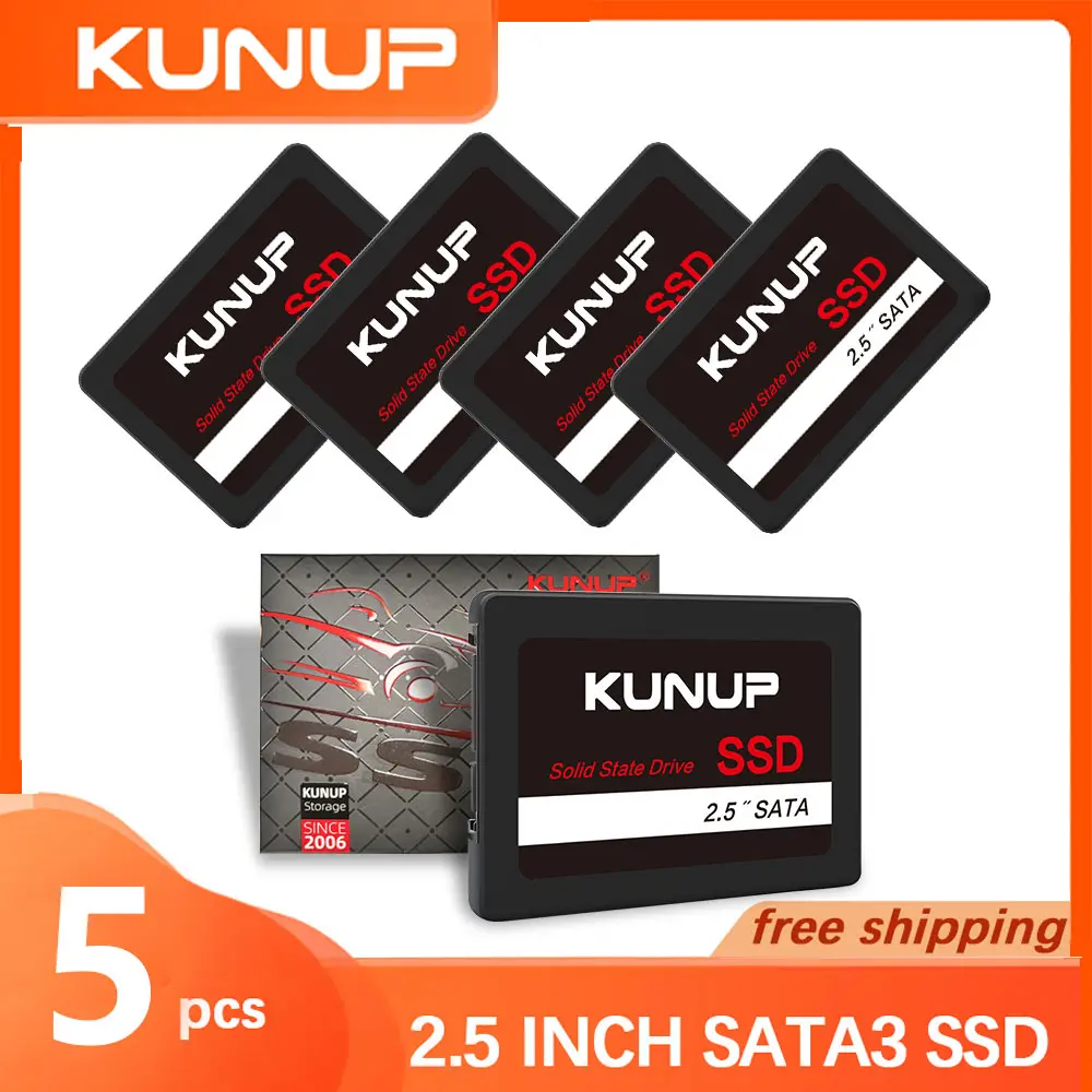 5 قطعة 120 جيجابايت 240 جيجابايت قرص صلب 64 جيجابايت 128 جيجابايت 256 جيجابايت 480 جيجابايت 2.5 ssd 1 تيرا بايت محرك الحالة الصلبة 2t SSD 512 جيجابايت 1 تيرابايت لأجهزة الكمبيوتر المحمول سطح المكتب