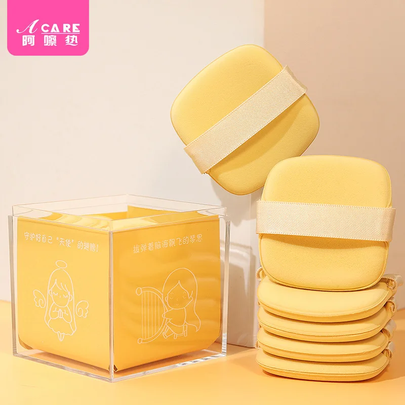 

DX01/Powder Puff/Biscuits/A1PQ0-Easy-to-Use Double-Sided Powder Puff Butter Air Cushion Wet and Dry Dual-Use Powder Sea