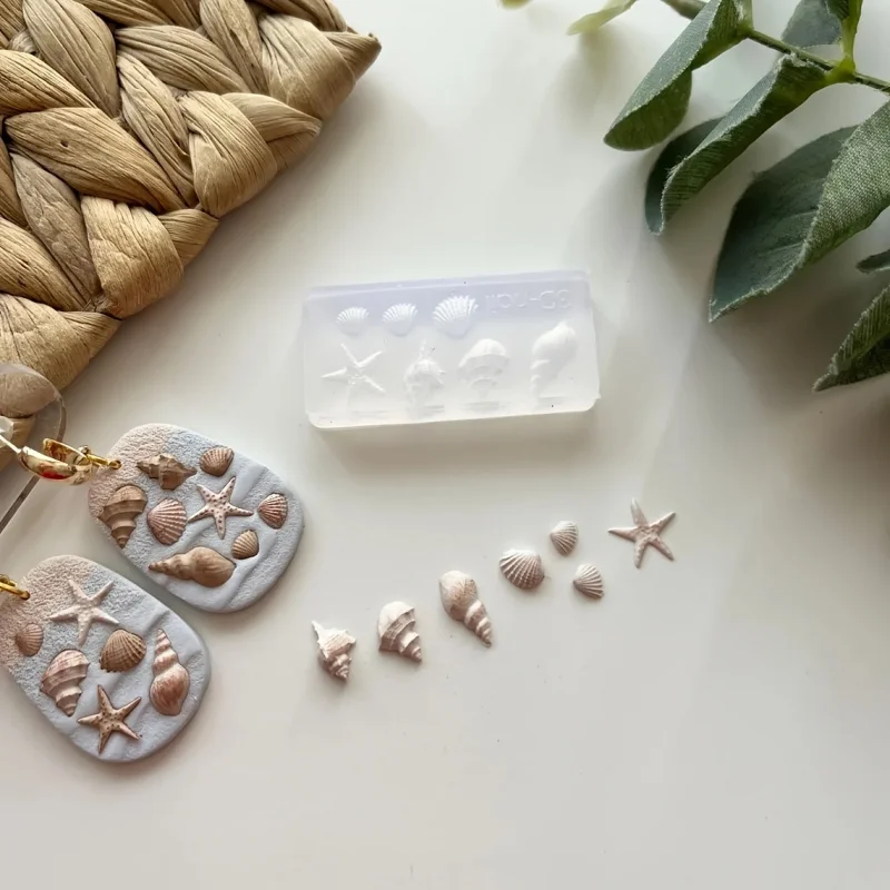 Small Silicone Mold for Polymer Clay