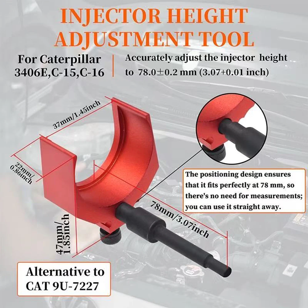 Automatic Timing Pin 9U-7227 Injector Height Adjustment Gauge Tool