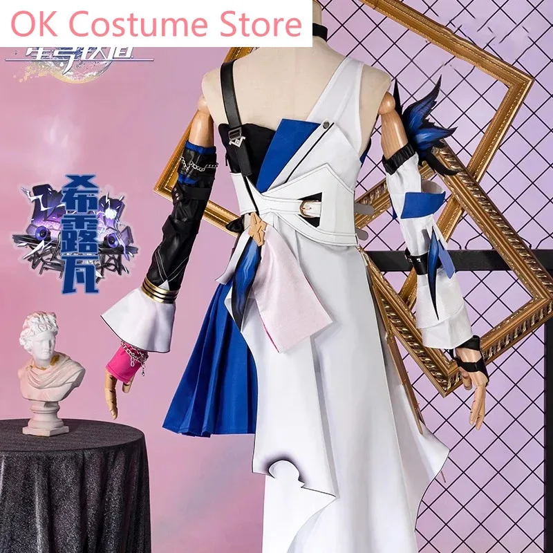 

CyHonkai: Star Rail Serval карнавальный костюм Cos Game аниме вечерние униформа Хэллоуин играть ролевая одежда новый полный комплект платья