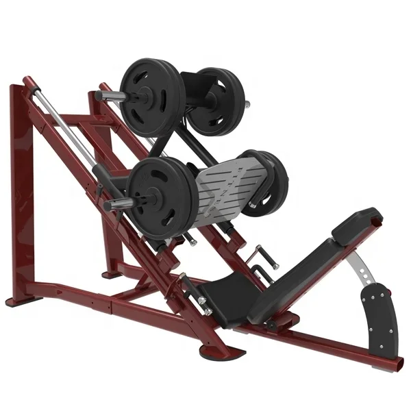 Steel Plate Loaded Machine, Best Selling American Style Sport Equipment Plate Loaded Machines Linear Leg Press