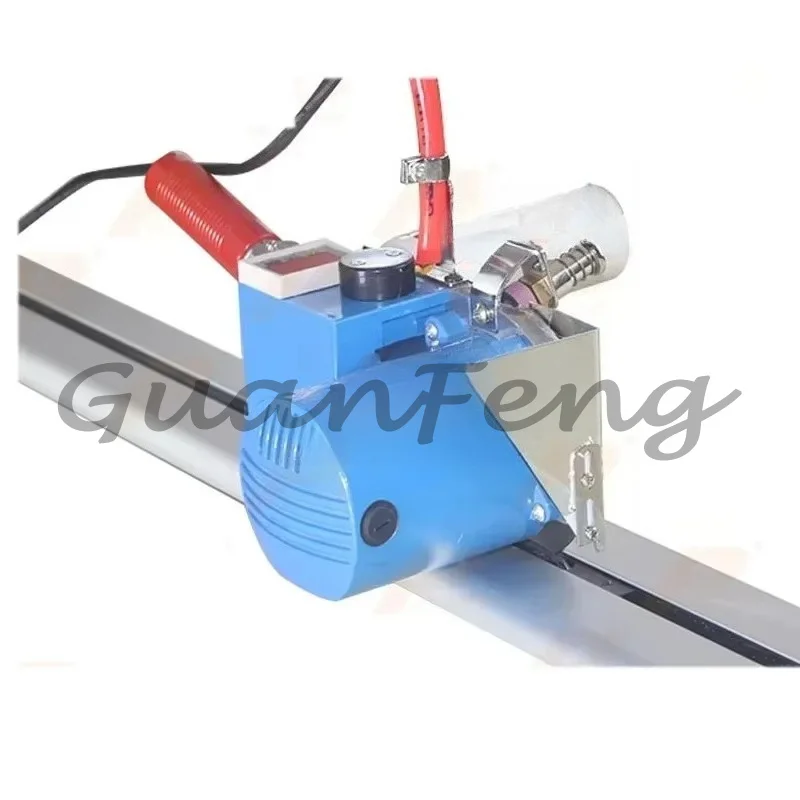 Portable Automatic Fabric Cutting Machine for Knit Woven Garment Shirts Ties, Unwinding & Fabric Rolling Machine