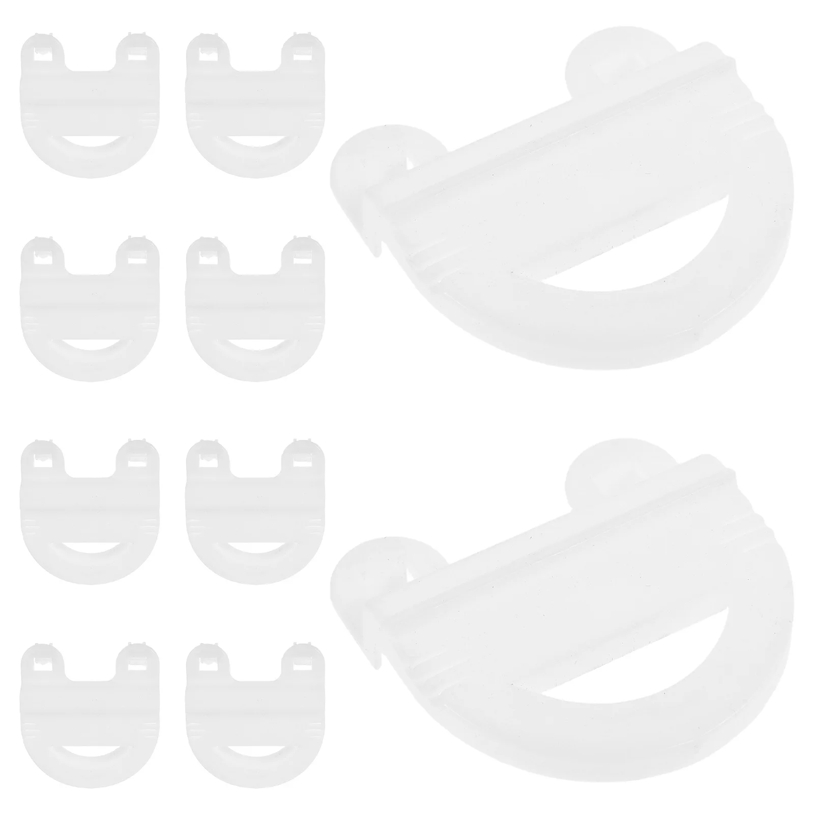 

10Pcs Pet Cage Clips Plastic Buckles Secure Lock Wire Cage Fasteners for Rabbit Hamster Chinchilla Small Animal Accessories