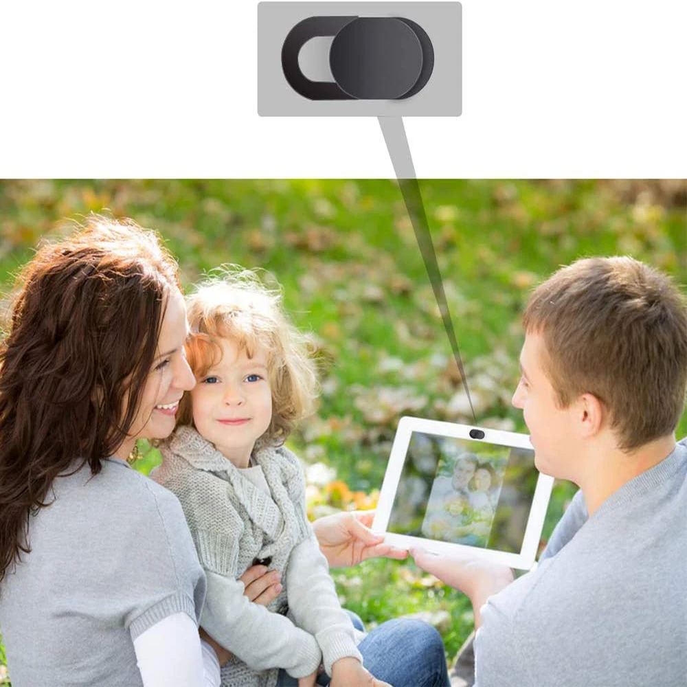 1/5/10/20 pz Webcam Cover Laptop Camera Cover per Macbook Tablet iPad PC cellulare Slider Anti Spy lenti Privacy Sticker