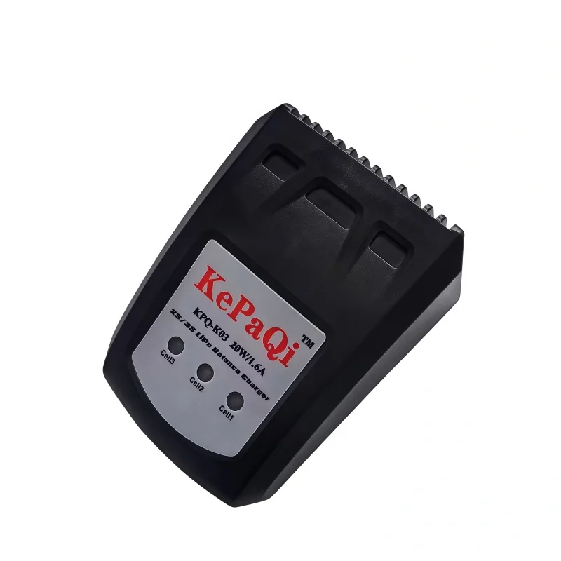 KPQ K03-20W リチウムバッテリー充電器 モデル飛行機車両および船舶用 2-3S シンプルバランス充電 7.4V 11.1V モデル充電器