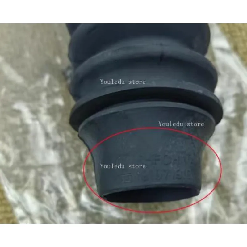 For Car Front Rear Door Cable Wiring Sealing Corrugated Pipe Harness Sheath Protective Dust Cover Rubber Sleeve Fit For