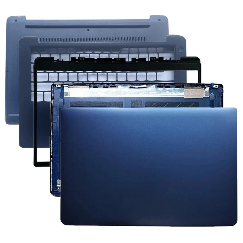 For Lenovo Ideapad 1 14ALC7 IAU7 IGL7 2022 LCD Back Cover Front Bezel Palmrest Bottom Cover Blue Replacement