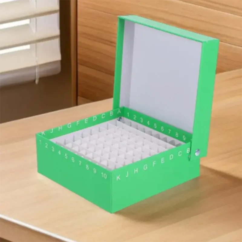 

Cell Freezing Storage Box Lab Samples Container Microtube Carton Test Tubes Container Lab Samples Centrifuge Paper Test
