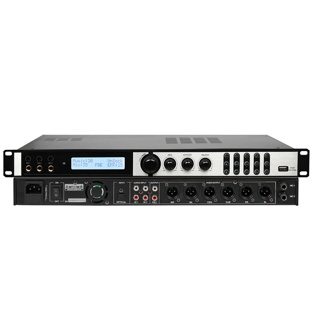 Périphériques audio Système audio professionnel Compresseur d'effets audio EQ