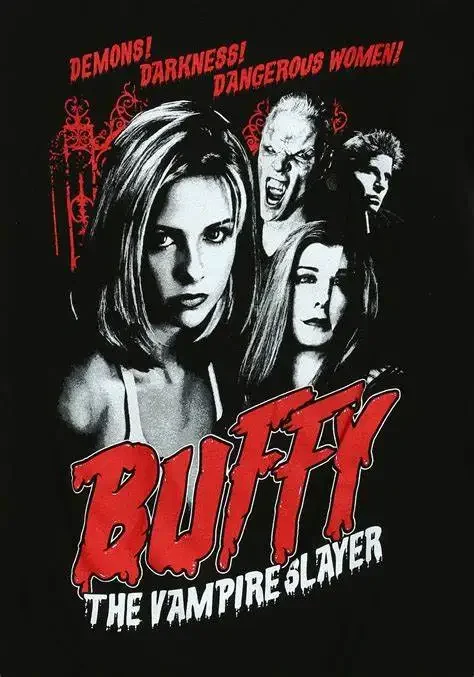 Buffy The Vampire Slayer Movie ,Art Picture Print Silk Poster ,Home Wall Decor
