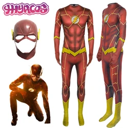 Movie Barry Jumpsuit Mask F Allen Cosplay Costume Anime Role  Uniform Tights Party Halloween For Adult Women Men Bodysuit