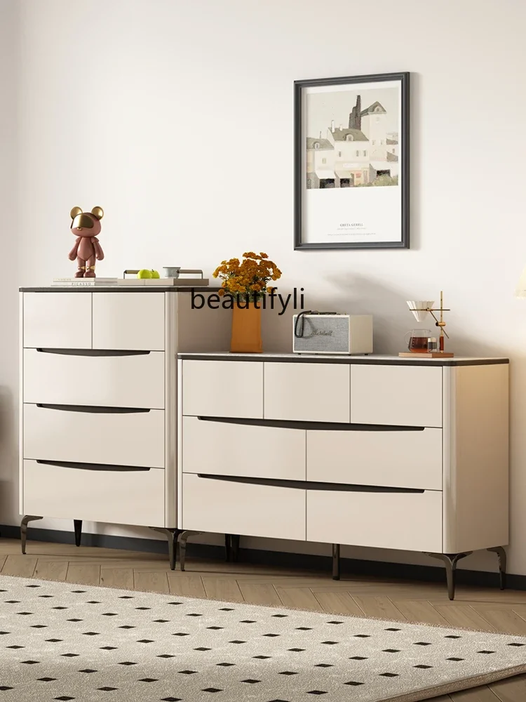 3Paint Chest of Drawers Bedroom Chest of Drawers Chest of Drawer Bed Front Cabinet Bedroom Wall Locker TV Storage Cabinet