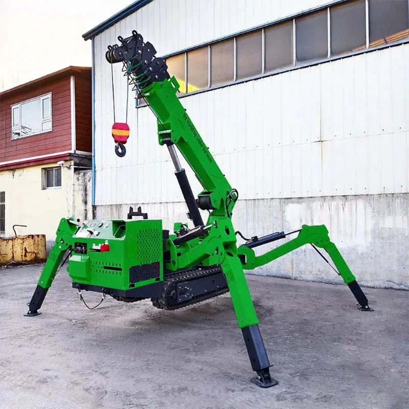 Factory Wholesale Spider Crane - огляд і ціна Compact Crawler Boom Lift
