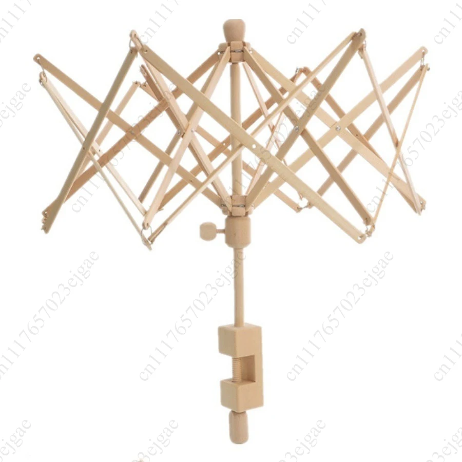 Yarn  Wooden Yarn Umbrella For Winding- Crochet Accessories, Cool Gift For Crocheters And Knitting Lover Enthusiasts
