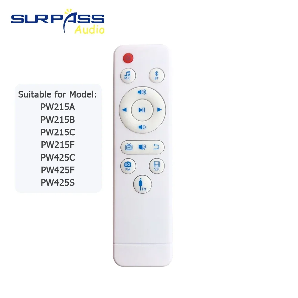 Controle remoto para controlador amplificador de parede pw215a pw215b pw215c pw215f pw425c pw425s consulte o vendedor antes de fazer o pedido