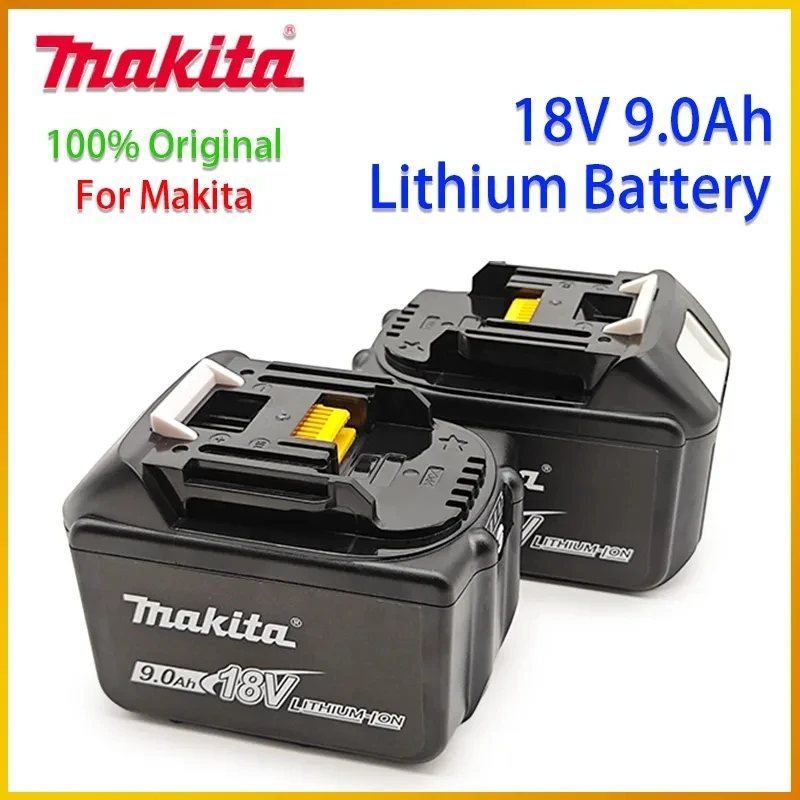 Makita Replacement 18V 9.0Ah Battery For BL1830 BL1830B BL1840 BL1840B BL1850 BL1850B Rechargeable Ba ttery LED Indicateur