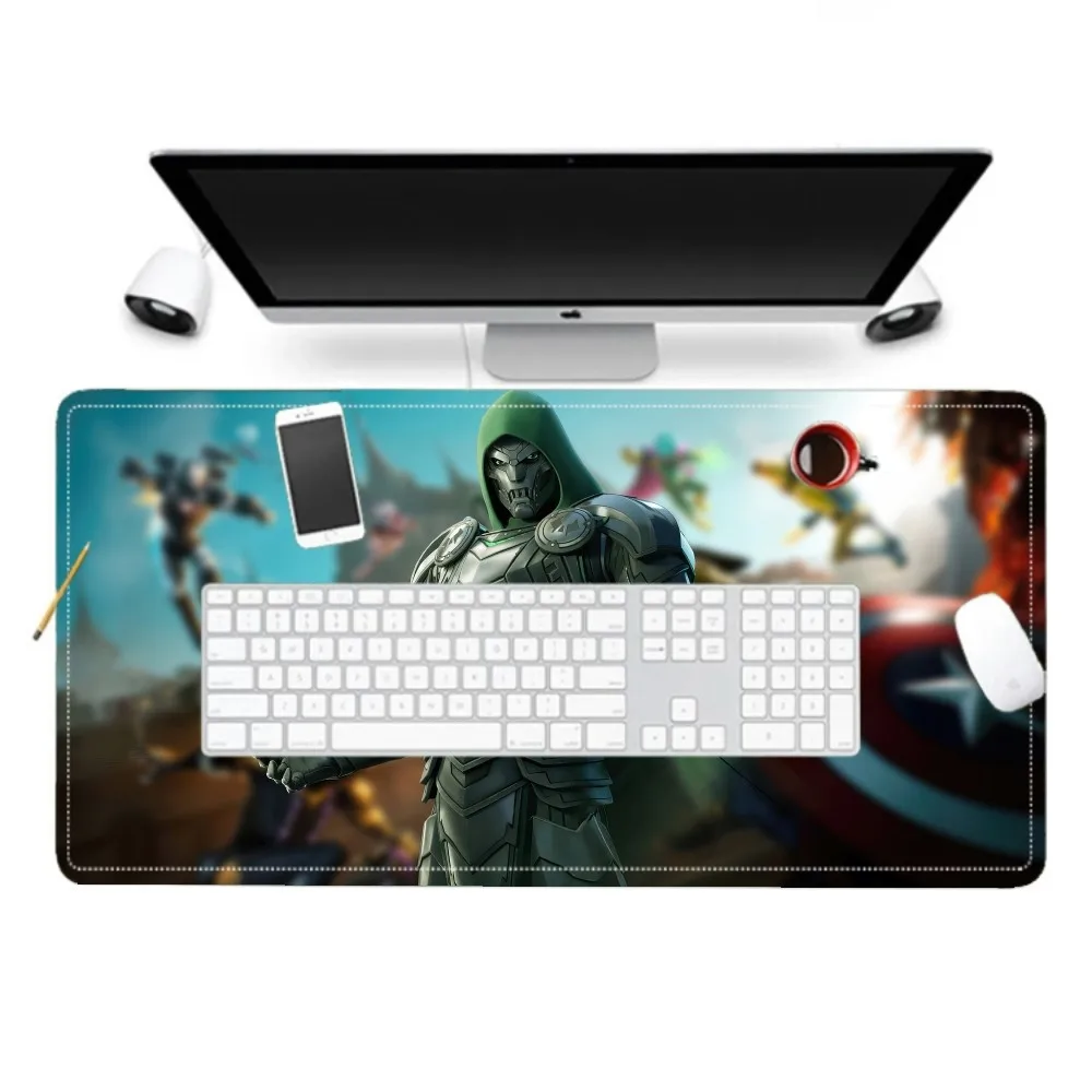 Marvel D-Doctor D-Doom Mousepad Mouse Pad Laptop Gaming Accessories Mousepad Large Desk Mat Computer Gamer Keyboard Rug Carpet