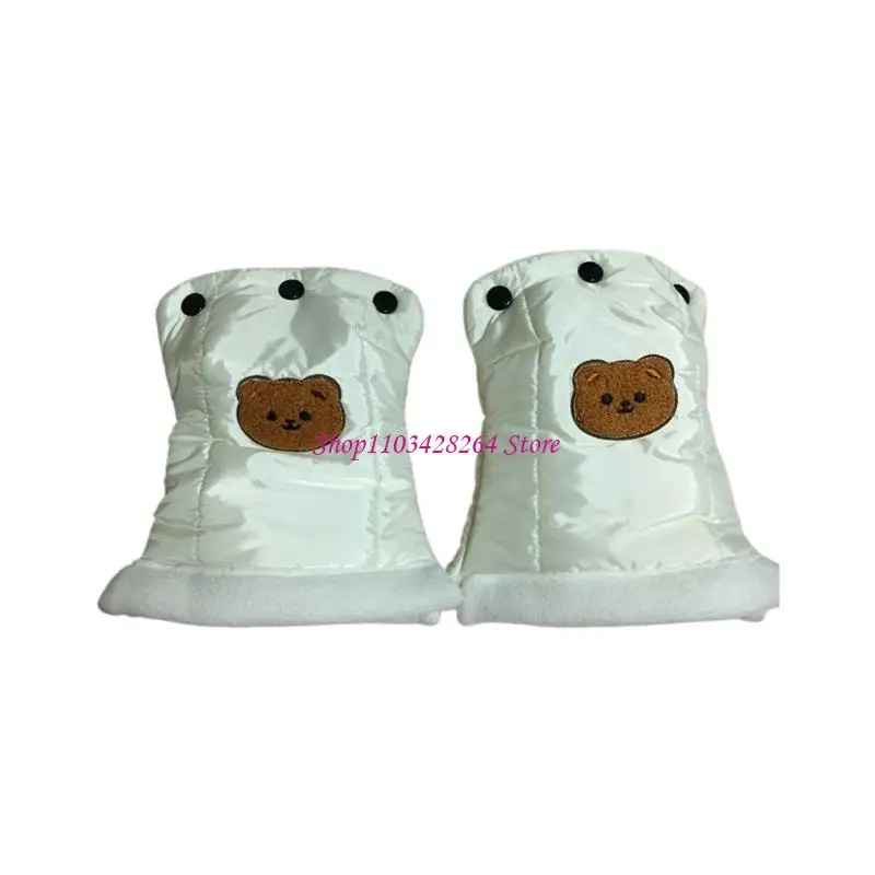 No Tool Required Strollers Handle Cover Quick Setups Weather Resistant 1 Pair