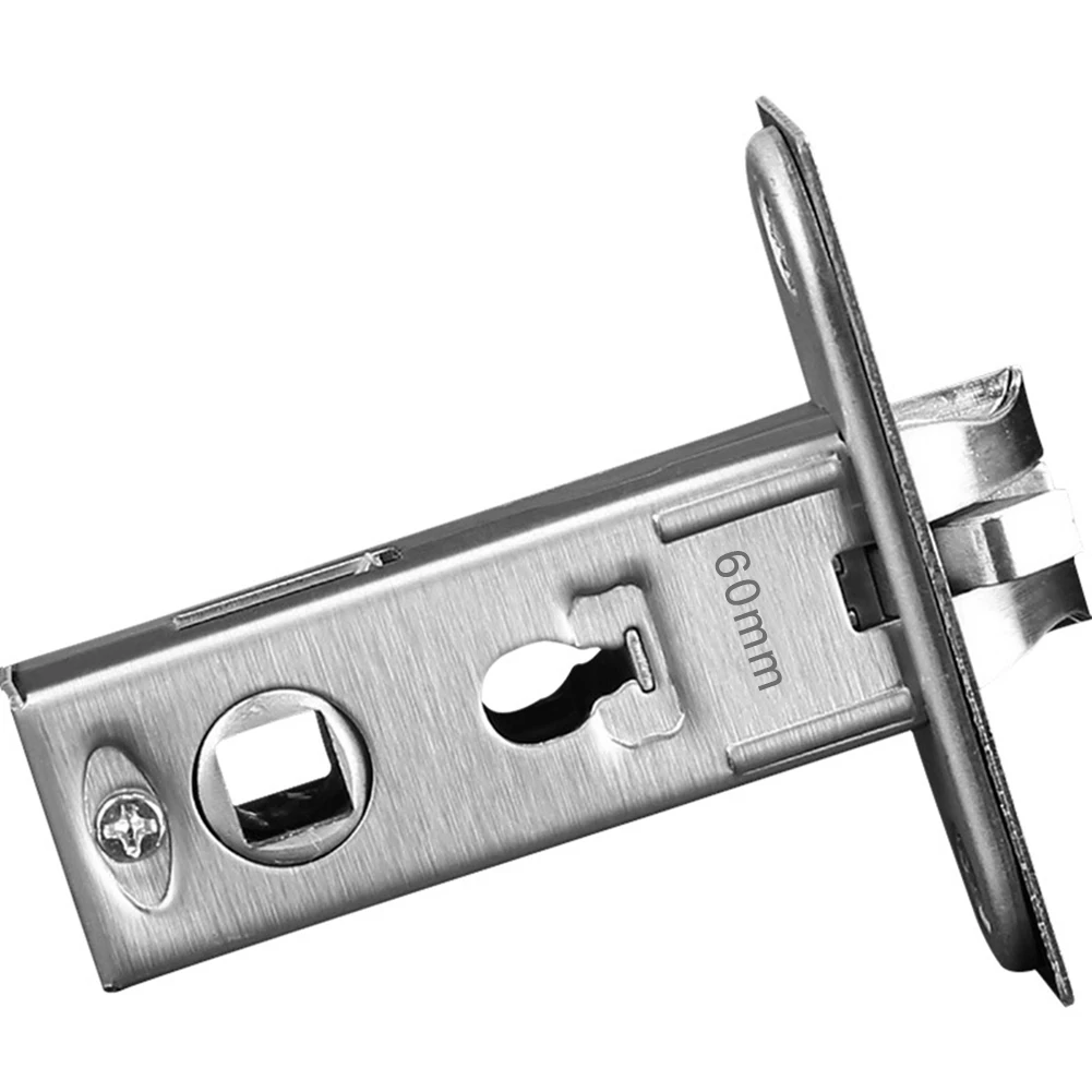 Door Latch Tubular Latch Internal Bolt Bathroom Privacy Door Lock Passage Latch Tubular Latch Channel Latch Lock Body