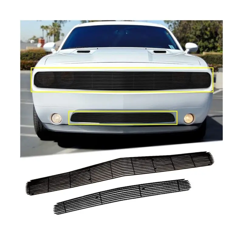 2011-2014 Grille Grille Fits Upper I... Challenger Lower Front Dodge Bumper Main