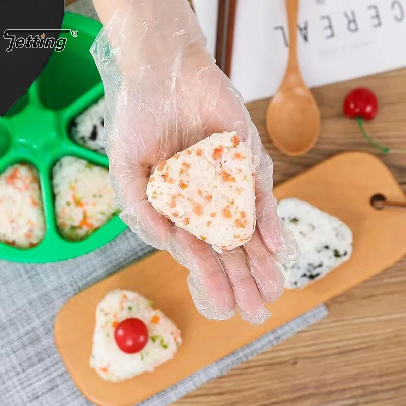 DIY Sushi Mold Lunch Triangle Rice Ball Mould Lunch Box Onigiri Rice Ball Bento Press Japanese Sushi Making Molds Kitchen Tool