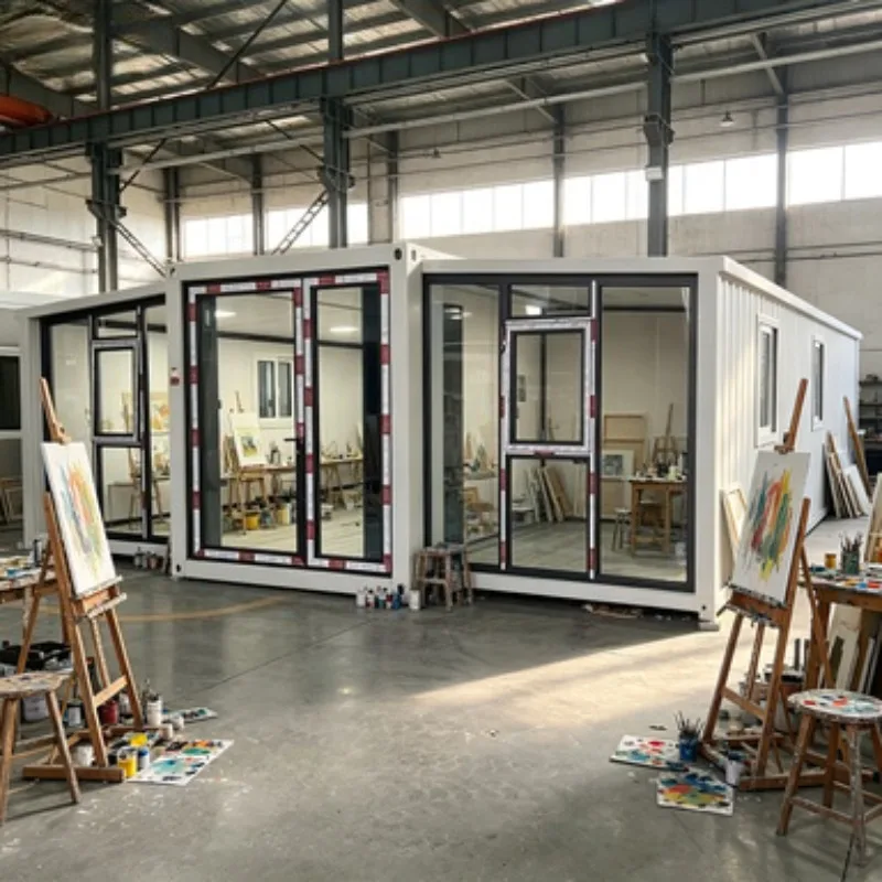 Casa Contenedor Prefabricada de 20 pies, Casas Contenedor, Casa Modular Pequeña, Casa Contenedor Portátil, Casa Móvil de Bajo Costo para Vivir