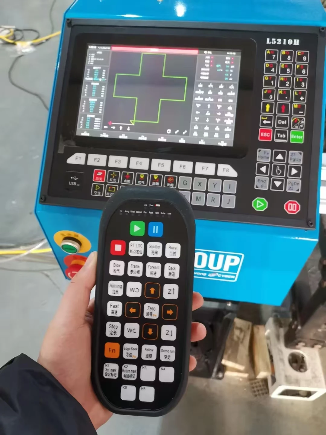 آلة قطع الألياف المحمولة عالية الدقة القابلة للفصل/آلة القطع باستخدام الحاسب الآلي 1.5KW 2KW 3KW 6KW 12KW