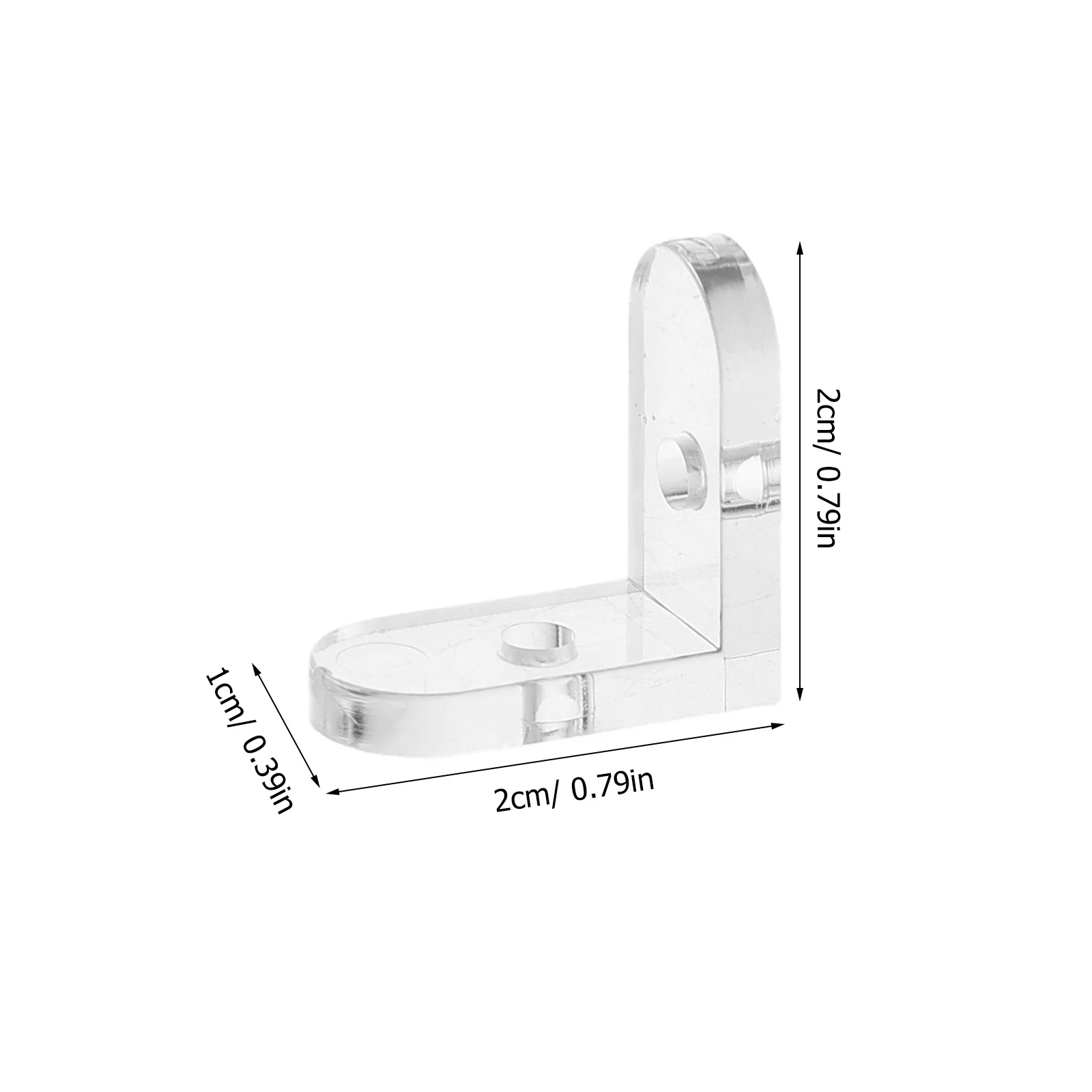 Picture 5: 15Pcs Acrylic Corner Connectors Transparent Fixed Buckle Clear Angle Brackets for Display Boxes Acrylic Corner Braces