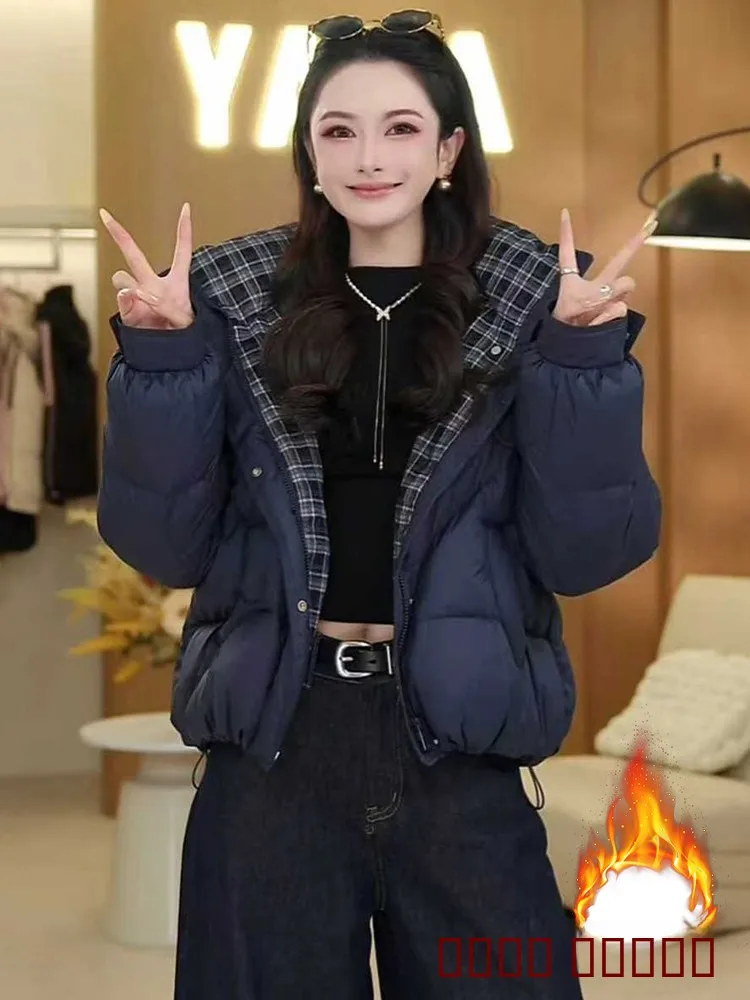 

Женская зимняя куртка из хлопка с подкладкой, свободного кроя, в корейском стиле, новинка