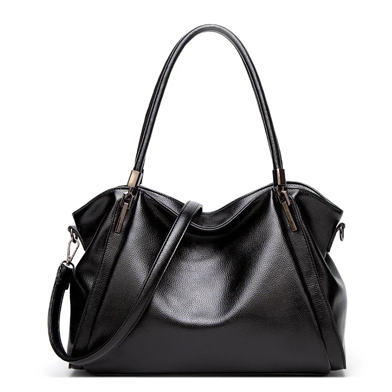 New Fashion Top Leather women's handbag shouldeer bags Tote brand soft leather large female Tote messenger bag for ladies 2023