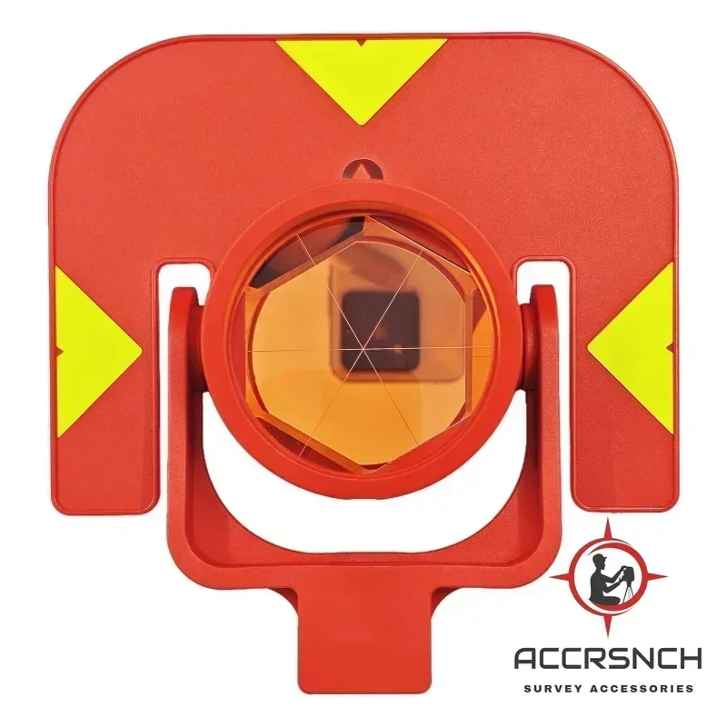 ACCR GPR111 Reflective Prism, Surveying Reflector for Leica Total Station System Accessories Topography Land Surveying with Bag