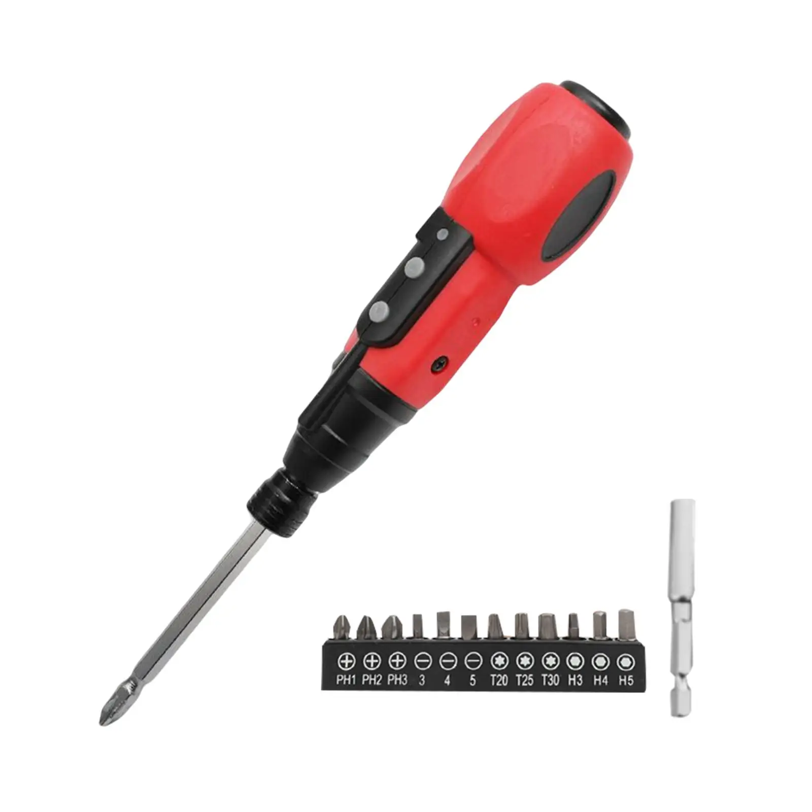 Chave de Fenda Elétrica Portátil Conjunto Ergonômico Lidar com a Energia Chave de Fenda Furadeira sem Fio com Luz para Reparos Instalação do Gabinete