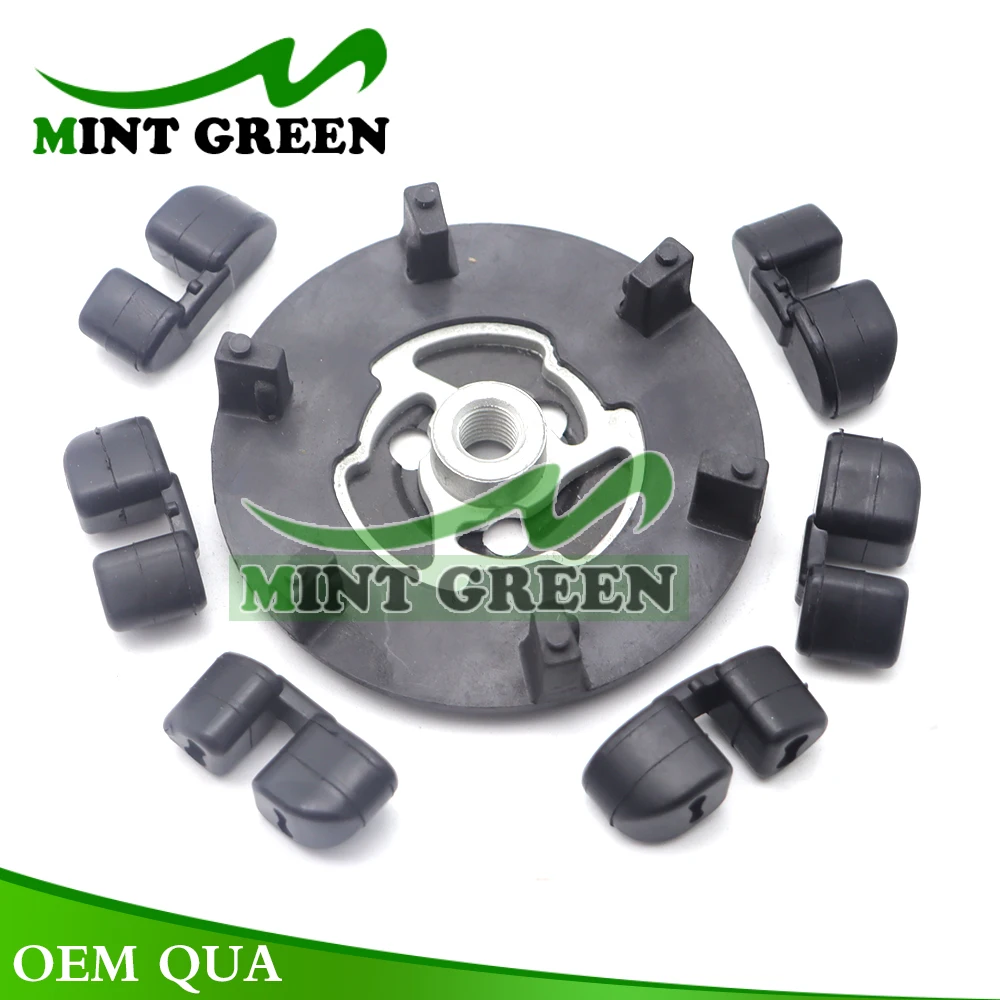 Auto Air AC Compressor Clutch Hub + Rubber For 5SE09C 5SL12C 5SEU12C 6SEU14C 6SEU17C 7SEU17C FOR Toyota AUDI BMW SKODA SEAT