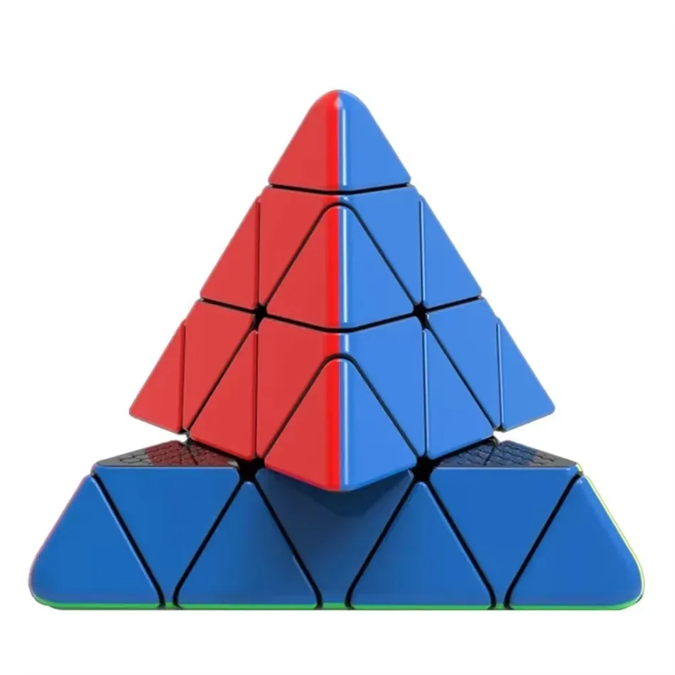 Yuxin Magic Cube 3X3 4x4 5X5 Pyramid Magic Speed Cube Bez naklejek Profesjonalne kostki dla dzieci Little Magic Pyramid