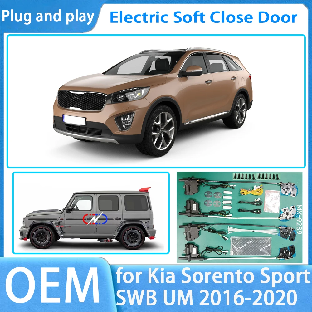 for Kia Sorento Sport SWB UM OEM Car Soft Close Door System Automatic Electric Auto Pull Power Latch Power Closing Quiet