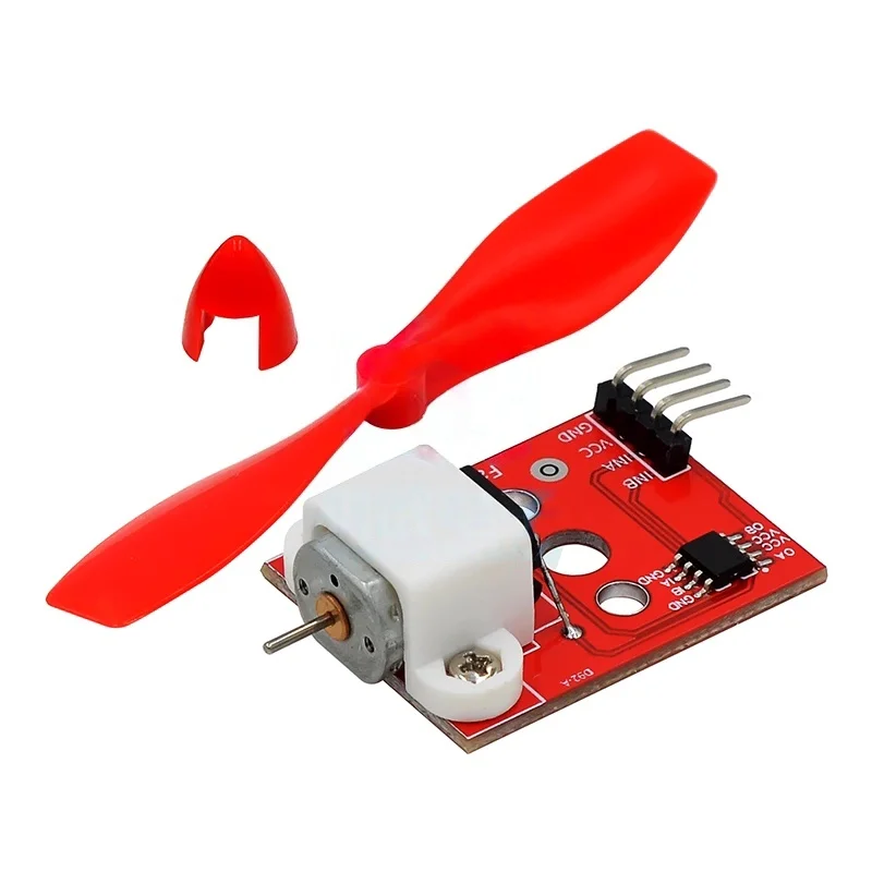 Picture 4: 5V L9110 Fan Motor Module Fan Propeller Firefighting Robot For Arduino Fire-fighting Robot Microcontroller Development DIY