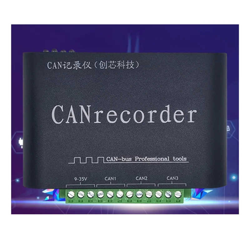 CAN Bus Data Logger With SD Card Storage - Battery Powered, For Offline Recording And Offline Playback-Y47A