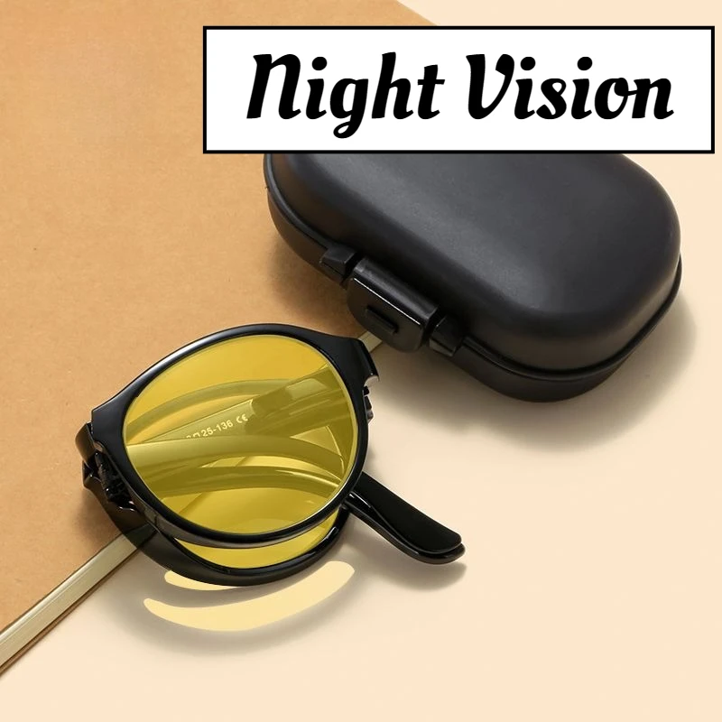 

Neutral Portable Anti-blue Light Night Vision Glasses for Men and Women Computer Competition Game Eye Protection Flat Glasses