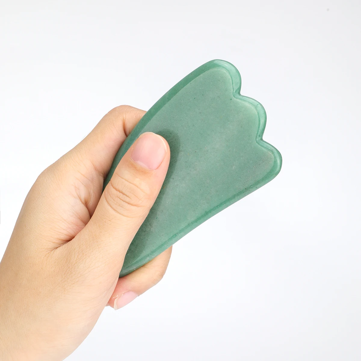 1pc Natural Jade Guasha Scraper Board Massager Tool for Face Body Skin Lifting Wrinkle Remover Reduce Puffiness Beauty Care Tool