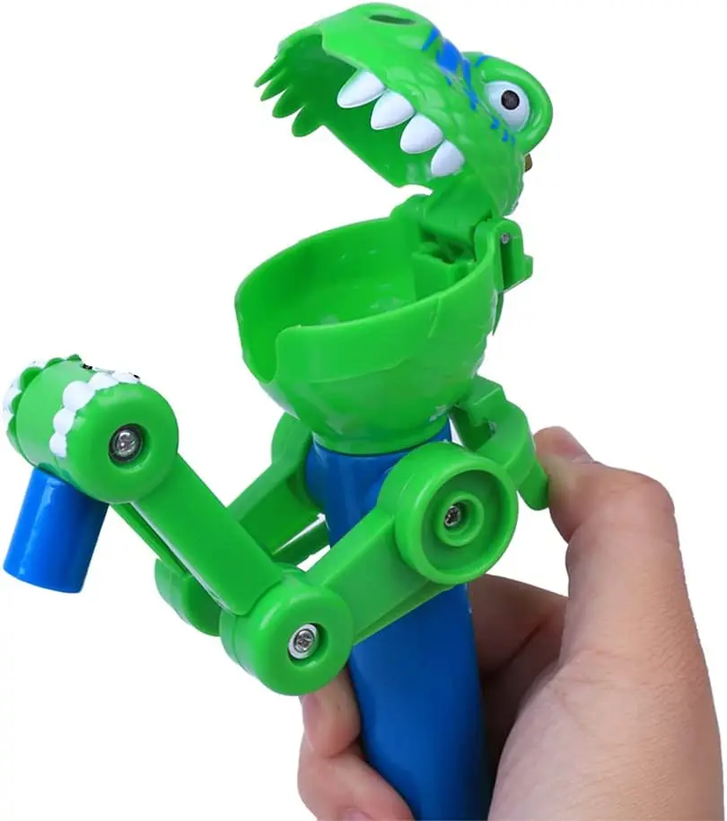 1/3/5PCS Dinosaur Lollipop Robot Holder Creative Eat Lollipop Pop Ups Case Candy Storage Christmas Gifts for kids Novelty Toys