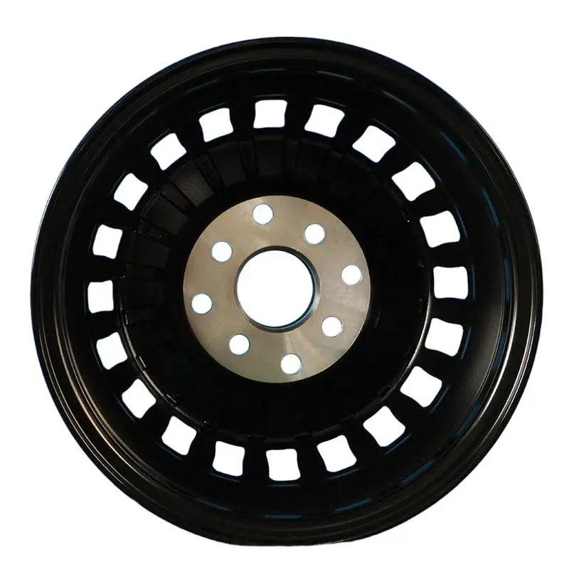 13 inch polished large plate alloy rim custom silver black small car aftermarket daily wheel