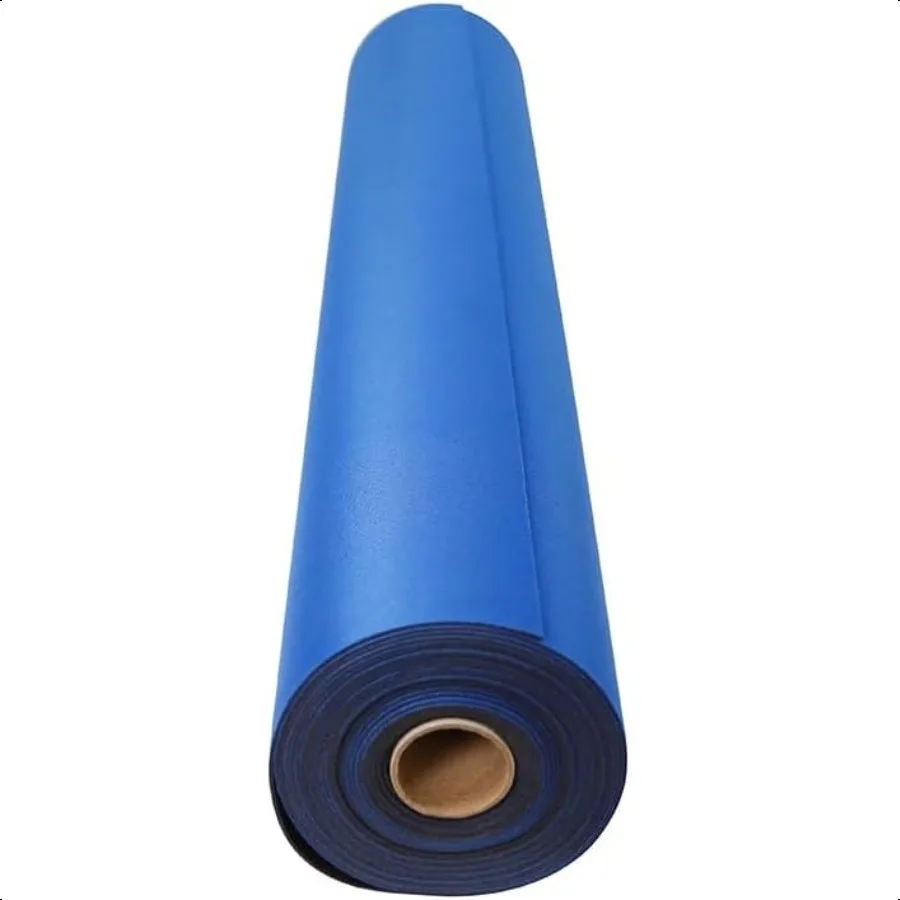 20' x 27" Blue Neoprene Floor Runner Non S Bottom Protect All Floor Surfaces Reusable Floor Protector with SlipProof Surface