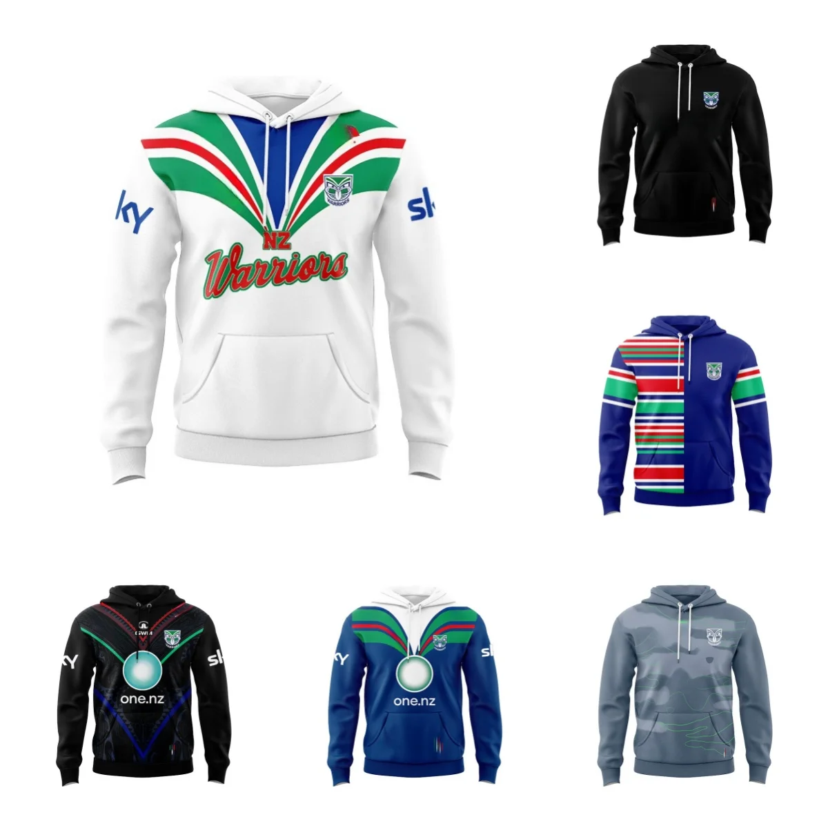 

HOODIE 2024 NEW ZEALAND WARRIORS MENS REPLICA HERITAGE JERSEY