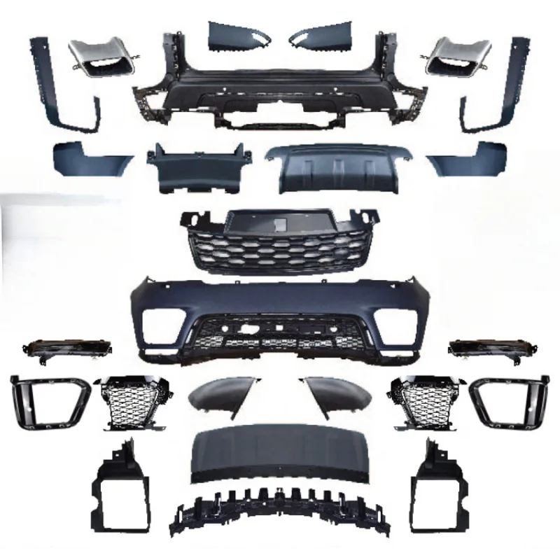 SUV Facelift Full Body Kit With Bumpers Assemblies Exterior Mod Parts