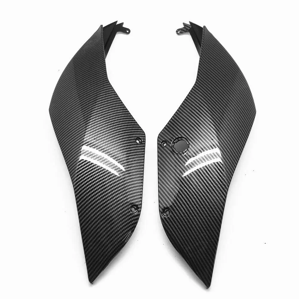 Motorcycle Rear Tail Side Cover Panel Cowl Fairing For Ducati 899 1199 Panigale R S Superleggera 2014 Carbon Fiber Pattern ABS